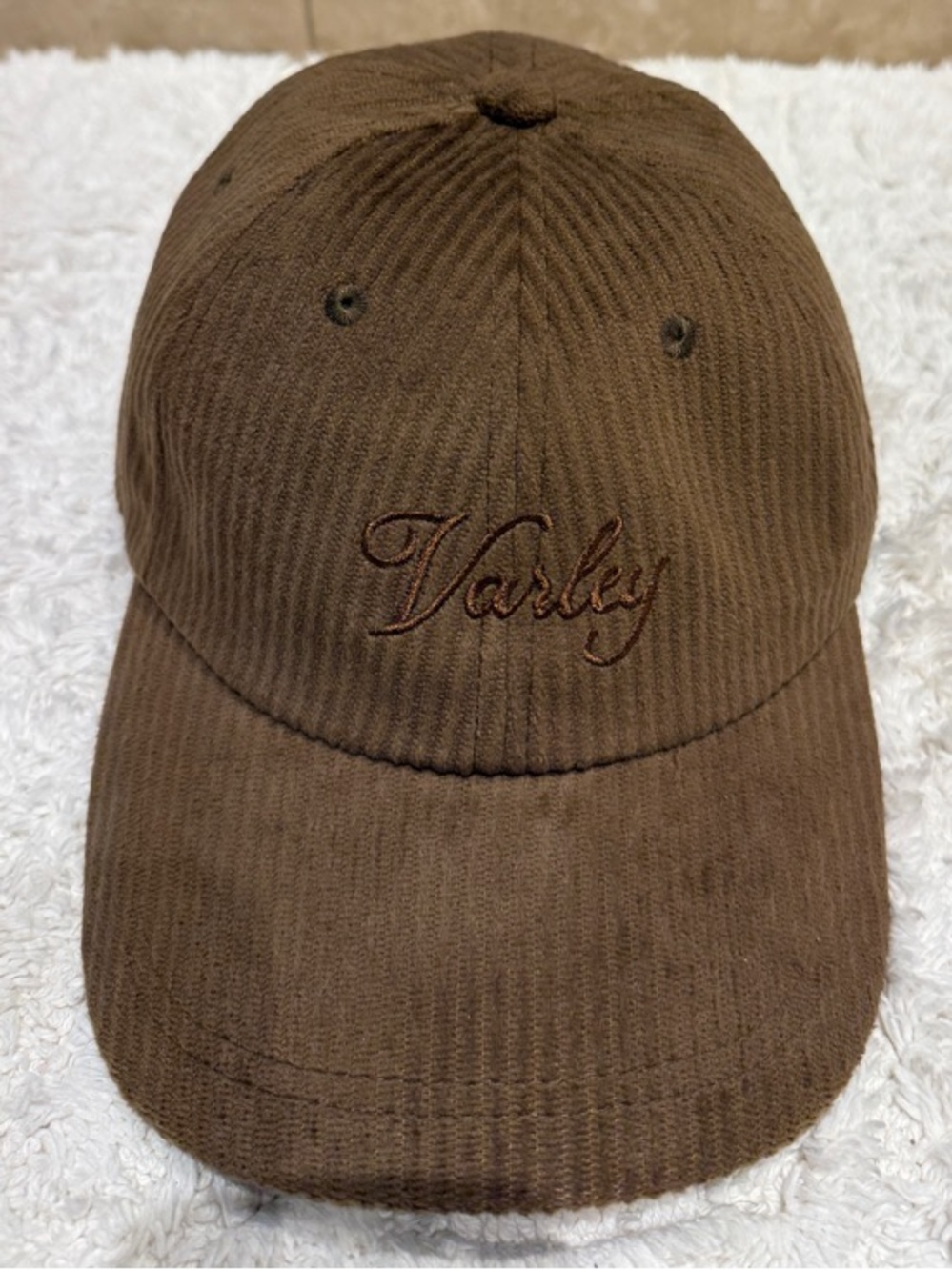 NWOT Varley Corduroy Baseball Cap